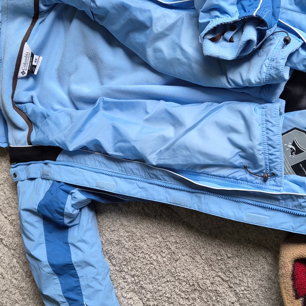 Columbia 3 In 1 Interchange Jacket Complete Women's Size M Blue - Picture 16 of 16